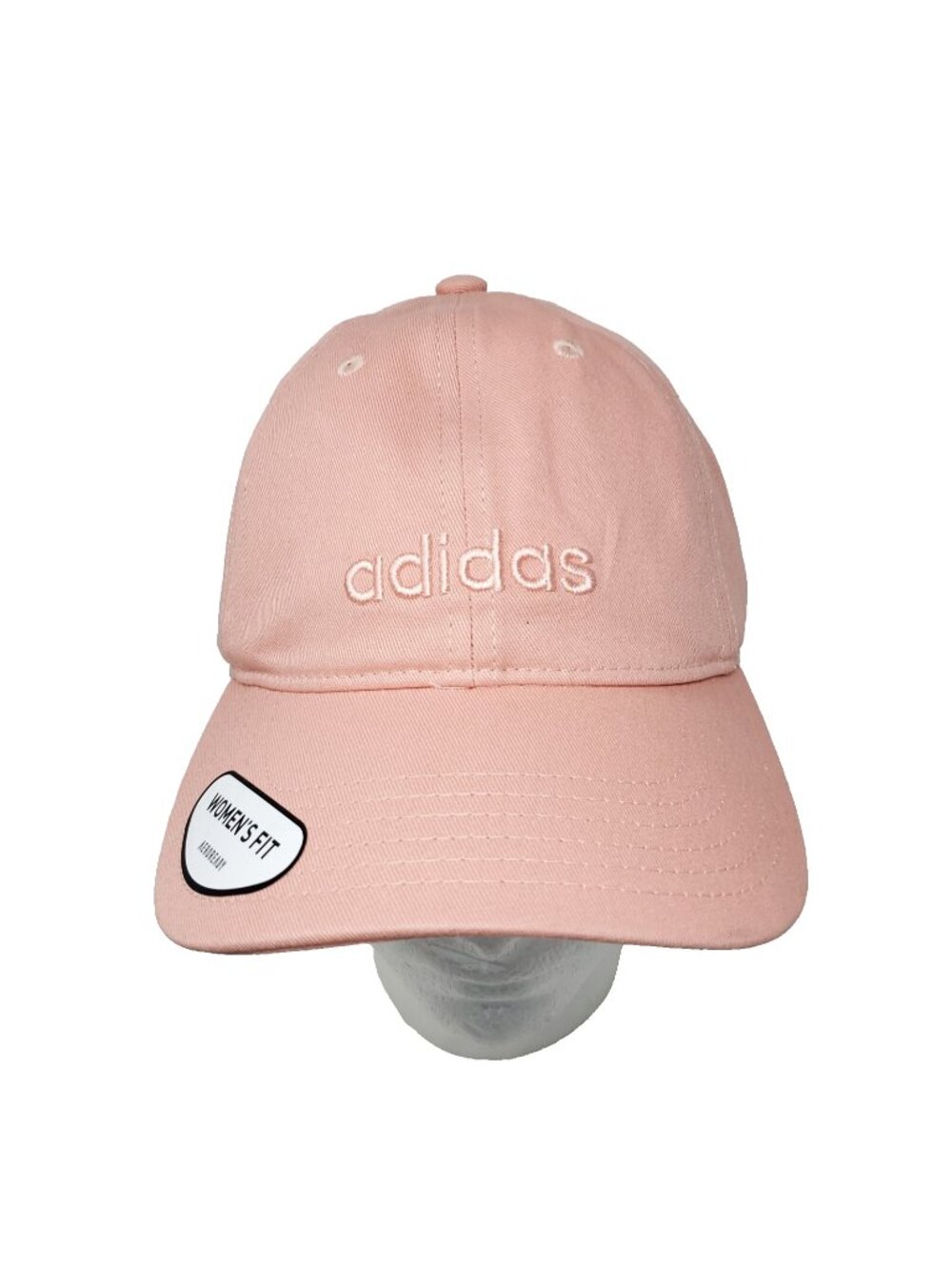 Adidas Contender Hat Baseball Cap Womens One Size Pink Adjustable Hook Loop Logo